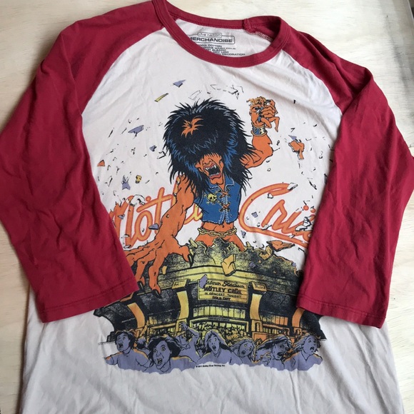 Tops | Motley Crue Baseball Tee | Poshmark